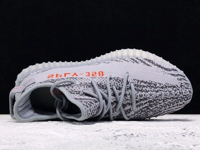 AH2203 Adidas Orange Bold Grey Yeezy V2 350 Boost Beluga 2.0 0815